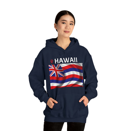 Travel File ~ Hawaii Flag ~ ALL PROFITS FROM HAWAII HOODIES & TEES GO TO MAUI DISASTER RELIEF