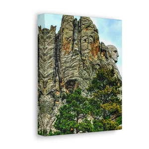Travel File Decor ~ Washington's Profile Mount Rushmore, USA